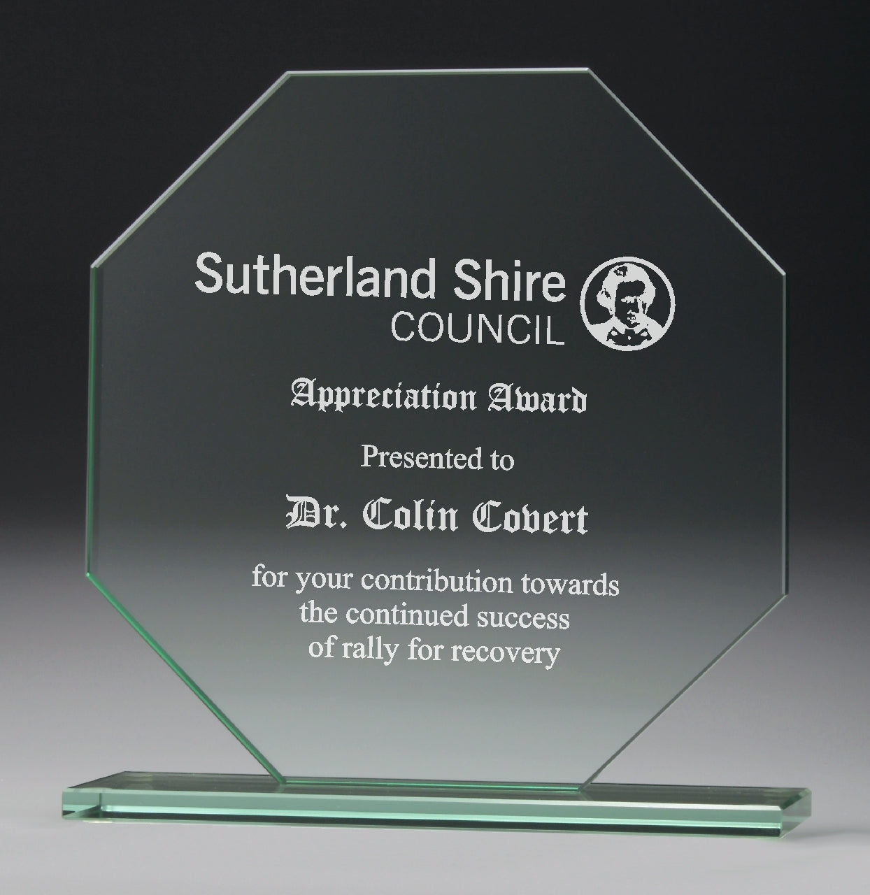 W521 Glass Award