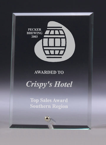 W611S Glass Plaque