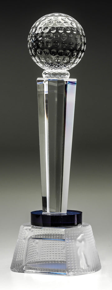 WC117 Crystal Golf Award