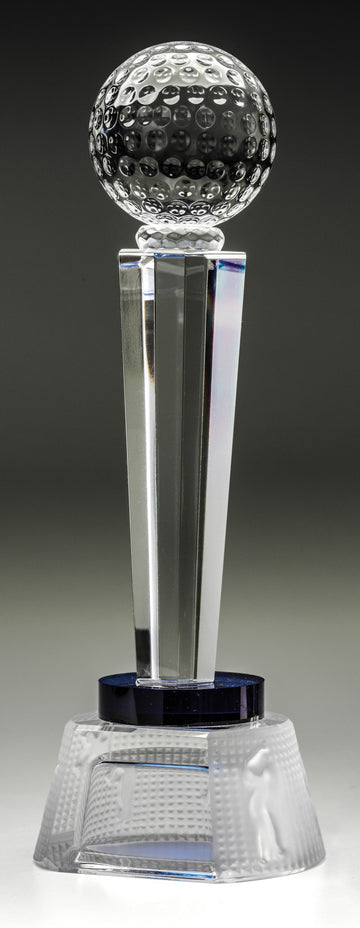 WC117A Crystal Golf Award