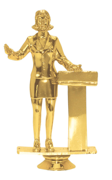 F1841G Public Speaking Trophy