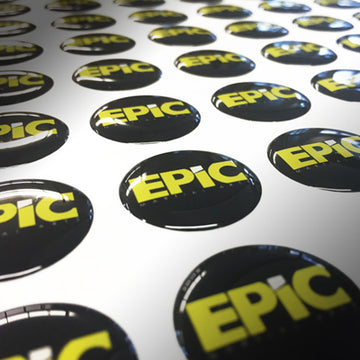 50mm Logo Insert - Domed