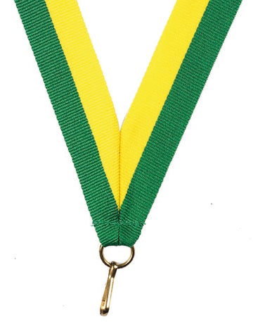 KK15 Green-Yellow Medal Ribbon