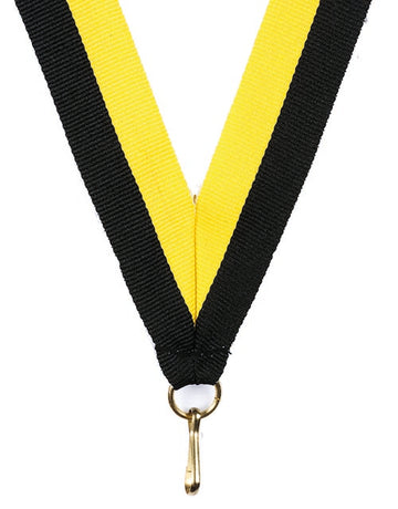 KK16 Black-Yellow Medal Ribbon