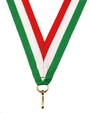 KK26 Red-White-Green Medal Ribbon