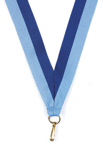 KK29 Sky Blue-Royal Blue Medal Ribbon