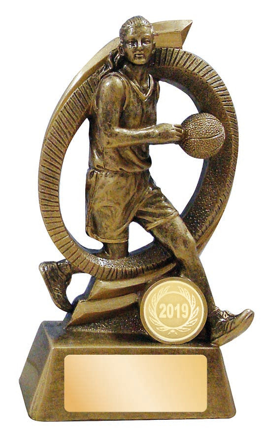 JW3761 Basketball Trophy