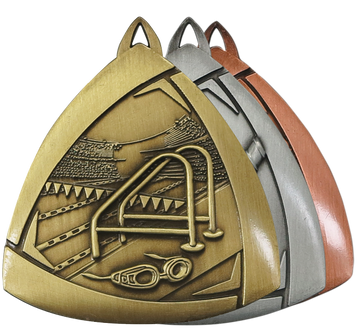 M1040G Swimming Medal