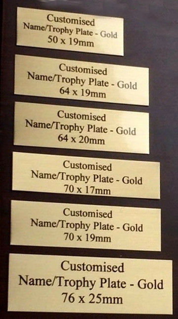 Engraved Trophy Plaque