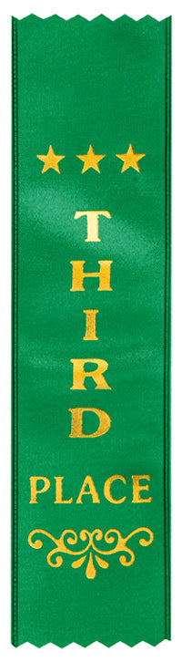 Z03 Third Place Ribbon - Packs of 100