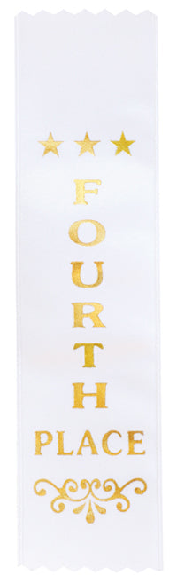 Z04 Fourth Place Ribbon - Packs of 100