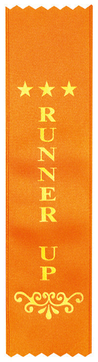 Orange Runner Up Ribbon