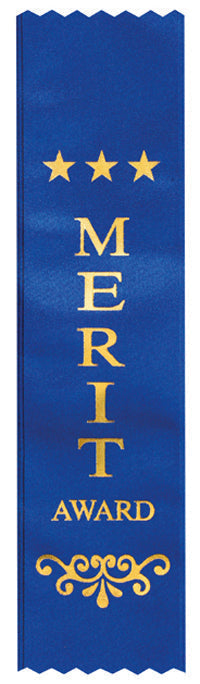Blue Merit Ribbon